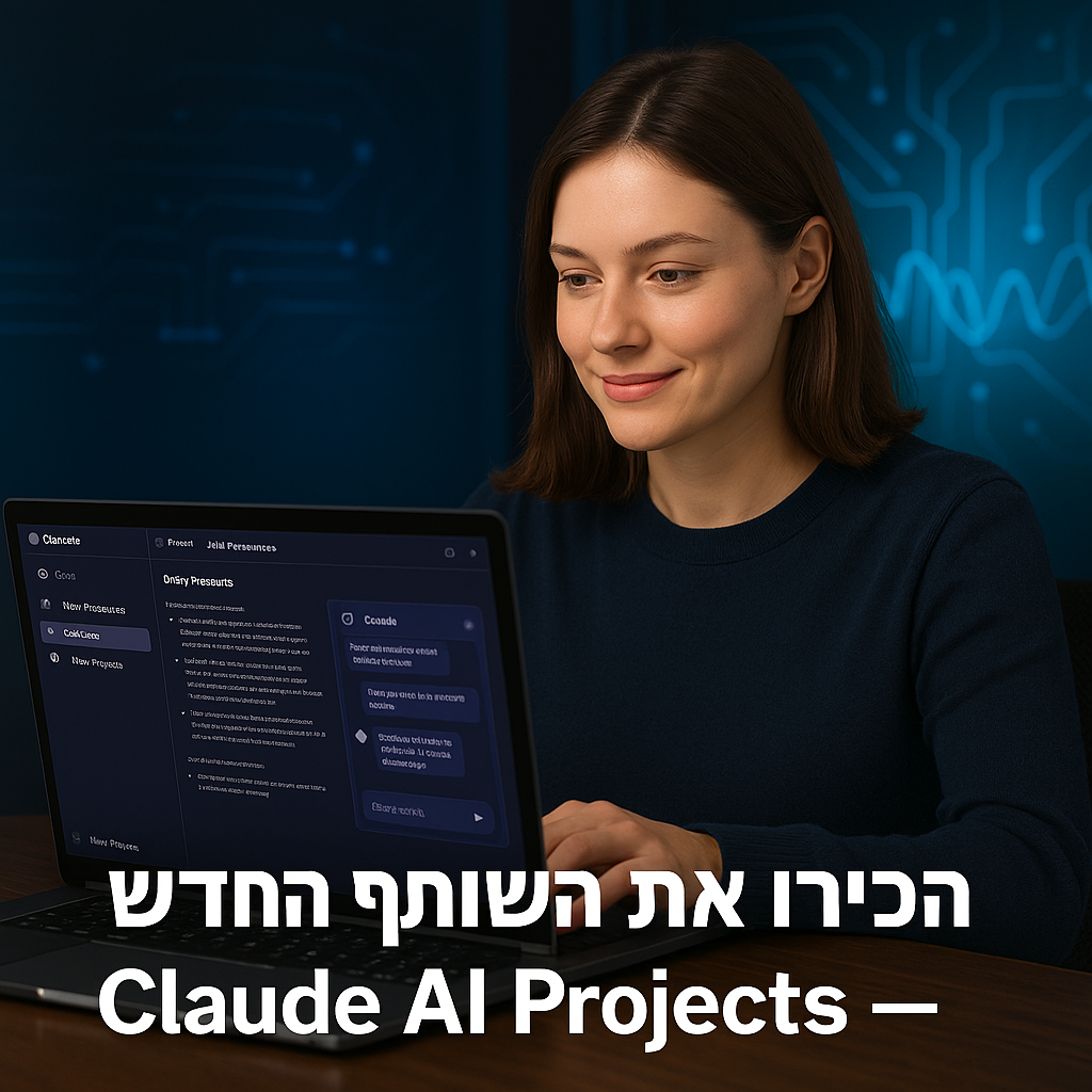 אם אתם אוהבים טכנולוגיה ובינה מלאכותית (AI), מה שאני הולך לספר לכם עכשיו יכול לשנות את הדרך שבה אתם עובדים וחושבים על מחקר ואוטומציה. קלוד של Anthropic – יותר מסתם צ'אטבוט בשקט אבל בעוצמה, אנטרופיק (Anthropic) השיקו את כלי המחקר העמוק (Deep Research) שלהם, וזה לא פחות ממהפכה. דמיינו לעצמכם את הנוחות של GPT אבל עם דיוק הרבה יותר גבוה, הבנה חכמה של מה שאתם באמת צריכים, והרבה פחות טעויות או חוסר הבנה. כמי שניסה את הכלי באופן אישי והשווה אותו ל-GPT ולפלטפורמות אחרות – ההבדלים ברורים. קלוד פשוט מבין אתכם. אבל הרגע שבו באמת נשמתי "וואו" – זה קלוד פרוג'קטס (Claude Projects). כאן נכנסת לתמונה מערכת ה-RAG (Retrieval Augmented Generation) של קלוד, שמביאה את יכולות הבינה המלאכותית לרמה אחרת. מה זה אומר בפועל? בקלוד פרוג'קטס תוכלו להקים סביבת עבודה חכמה ואישית: ליצור מומחה נושא מותאם אישית ("קאסטום GPT" בסגנון קלוד). לחבר אליו קבצים שלכם, מסמכים, קוד, או כל מקור מידע אחר. לקבוע הנחיות מערכת משלכם – כך שהיועץ האישי שלכם לא רק עונה, אלא פועל בדיוק לפי הציפיות והצרכים שלכם. היתרונות הבולטים (ואלו לא סתם הבטחות שיווקיות): ✔ ארגון צ'אטים לפי נושאים ופרויקטים. ✔ שילוב קל של מסמכים, קוד ותובנות במקום אחד. ✔ חלון הקשר עצום של 200K טוקנים (בערך ספר של 500 עמודים!). ✔ אפשרות לשיתוף תובנות עם חברי צוות (למי שעובד עם Team). ✔ הנחיות מותאמות אישית לכל פרויקט. הטיפ האישי שלי: אני אוהב להתחיל עם Deep Research, להעלות את התוצאות לפרויקט ולנהל שיחה עם ה-AI החכם. זה מרגיש כמו לדבר עם יועץ מומחה שמכיר את כל החומרים שלי וזוכר אותם, בלי מגבלות הזיכרון שאנחנו רגילים אליהן במערכות אחרות. סיכום – קלוד הוא לא כלי. הוא שותף עבודה חכם. היום, כשאני עובד על רעיונות או פרויקטים חדשים, קלוד עוזר לי להפוך אותם למציאות במהירות וביעילות. עם מחקר מתקדם, פרויקטים מותאמים וכלי Artifacts – הבינה המלאכותית של אנטרופיק היא לא פחות משותף אמיתי לעסק שלכם. רוצים לדעת עוד על איך להכניס את הבינה המלאכותית לעסק שלכם ולמכור חכם יותר? הירשמו עכשיו לניוזלטר שלנו וקבלו טיפים בלעדיים, מדריכים וכלים שיקפיצו את המכירות שלכם עם AI.