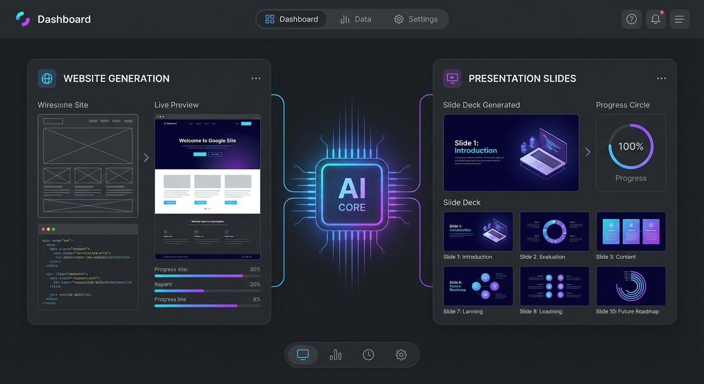 Manus AI Dashboard Interface