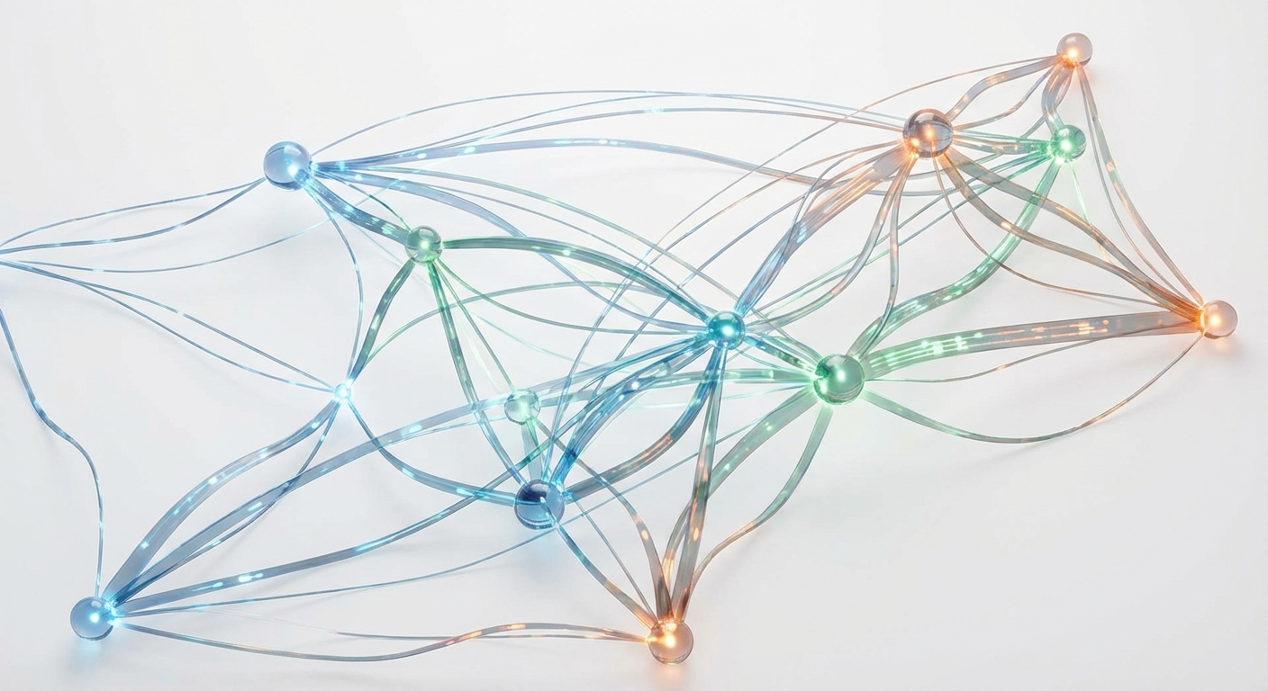 AI Routing Network Visualization
