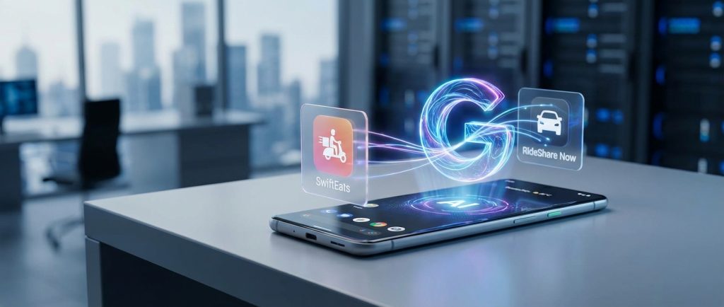 Gemini שולט באפליקציות אנדרואיד