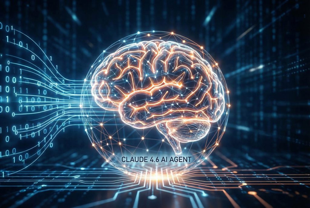 ייצוג ויזואלי של סביבת פיתוח חכמה עם Claude 4.6