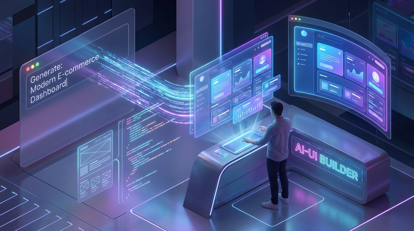 AI Native UI Design Tool Concept