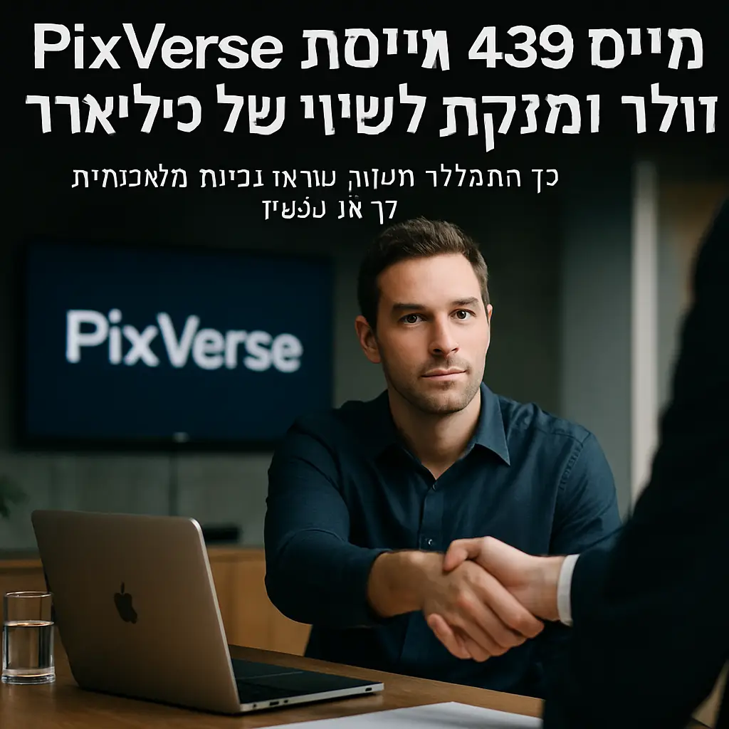 PixVerse גיוס